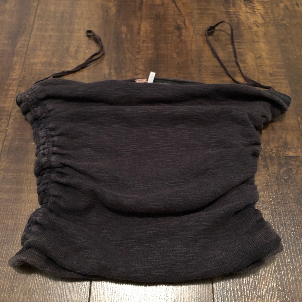 Free People Black Tank Top
